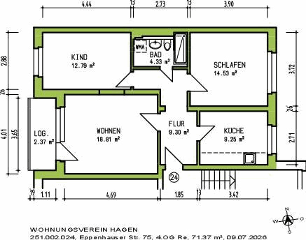 Modernisierte Wohnung sucht neue Mieter - Foto 4
