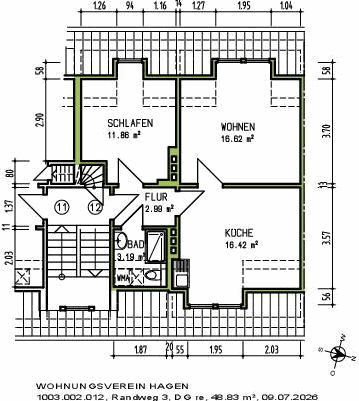 schöne Wohnung sucht neuen Mieter! - Foto 3