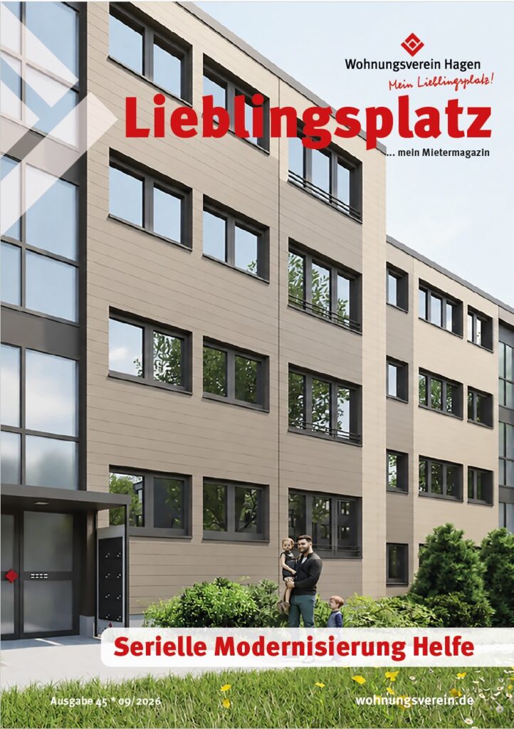 titelbild mietermagazin lieblingsplatz ausgabe 09 2026